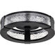 Darrow LED 13.25 inch Matte Black Flush Mount Ceiling Light