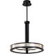 Darrow LED 24 inch Matte Black Pendant Ceiling Light
