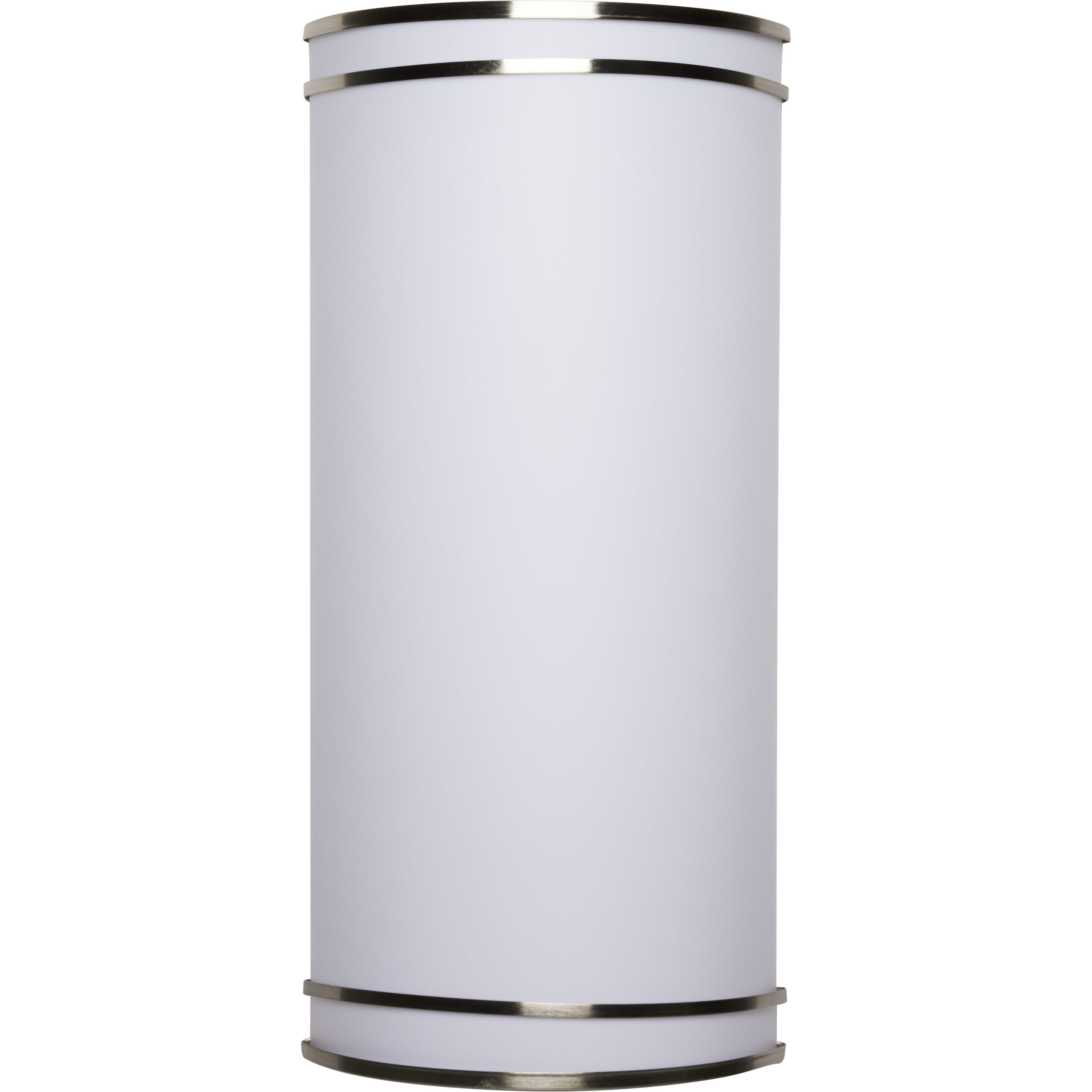 Glamour LED 12 inch Brushed Nickel Linear Flush Ceiling Light