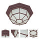 Brentwood 1 Light 11.38 inch Old Bronze Outdoor Flushmount
