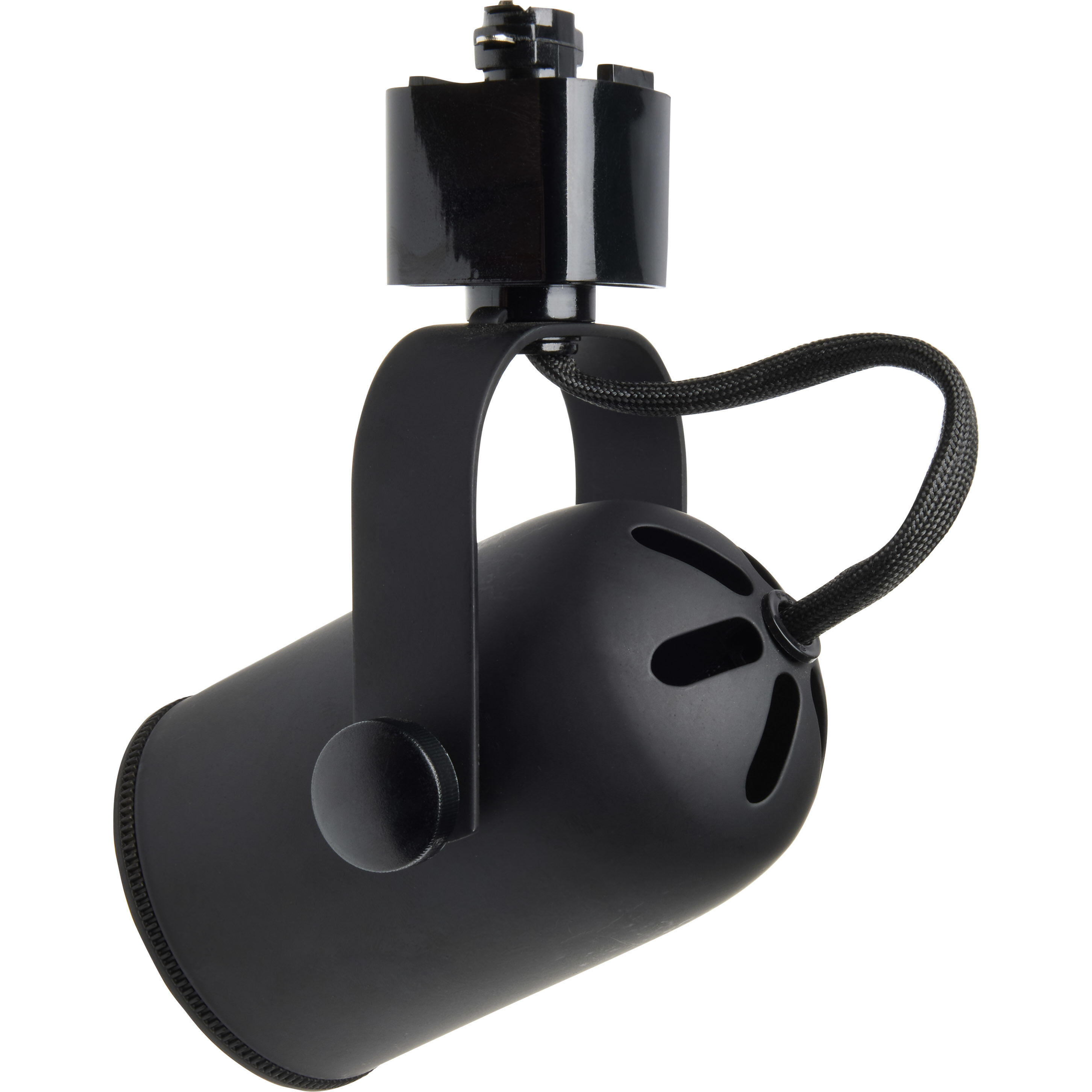 Nuvo Lighting 3-Light Black Angle Arm LED Plug-In Track Kit - #57T84