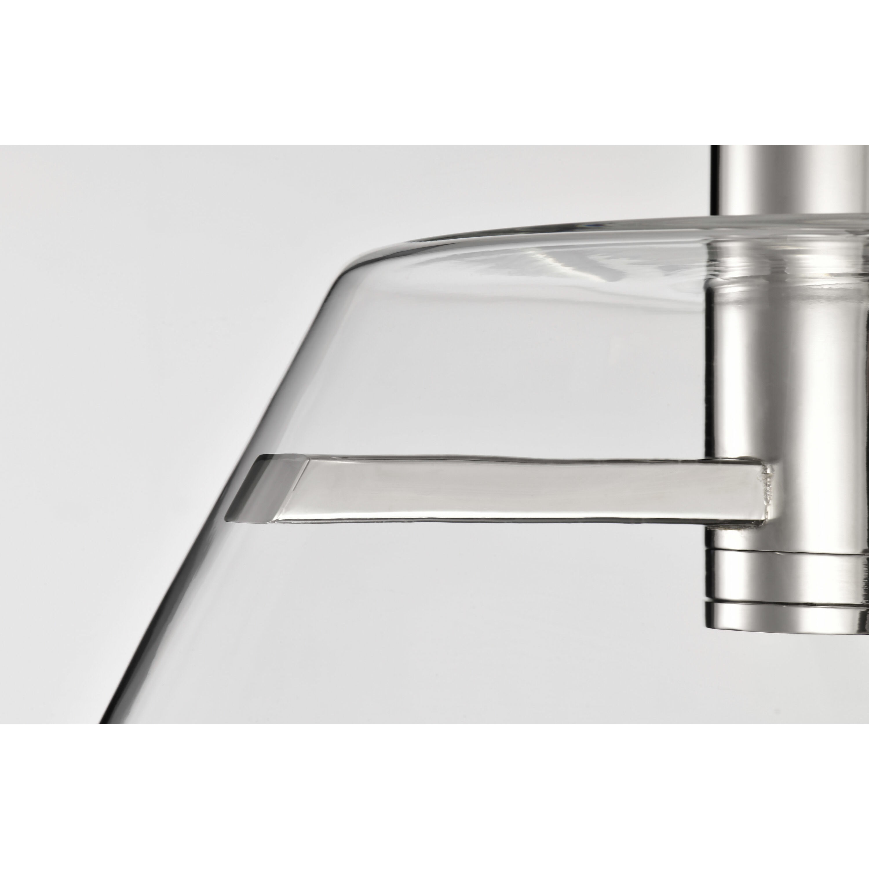 Edmond LED 17 inch Polished Nickel Pendant Ceiling Light