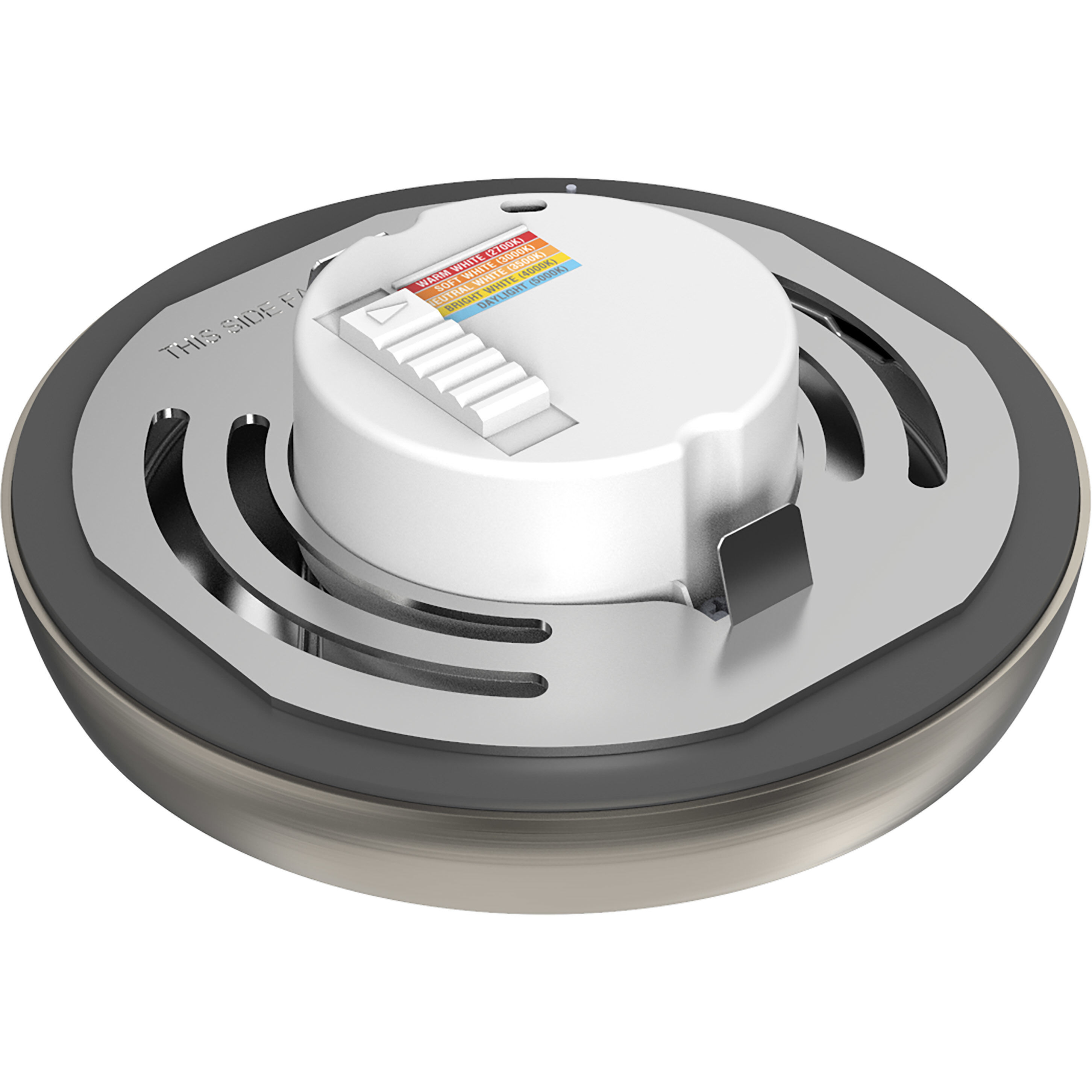 Blink LED 5 inch Brushed Nickel Flush Mount Ceiling Light