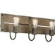 Winchester 3 Light 24 inch Bronze Vanity Light Wall Light