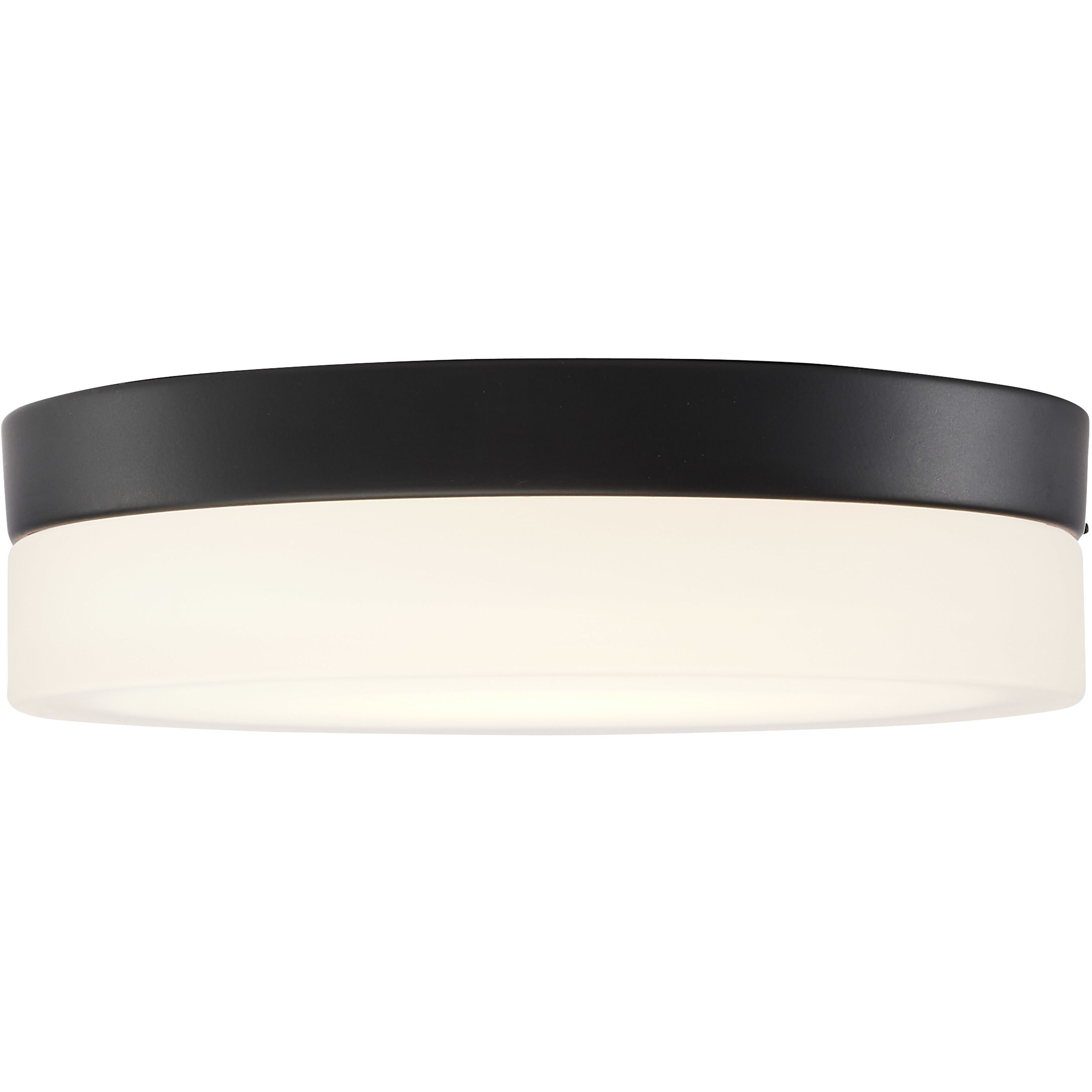 Pi LED 9 inch Black LED Flush Mount Ceiling Light