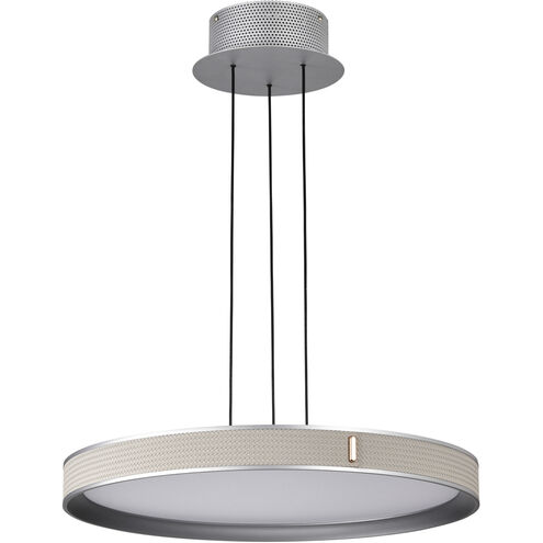 Bandon LED 19.5 inch Gray Pendant Ceiling Light