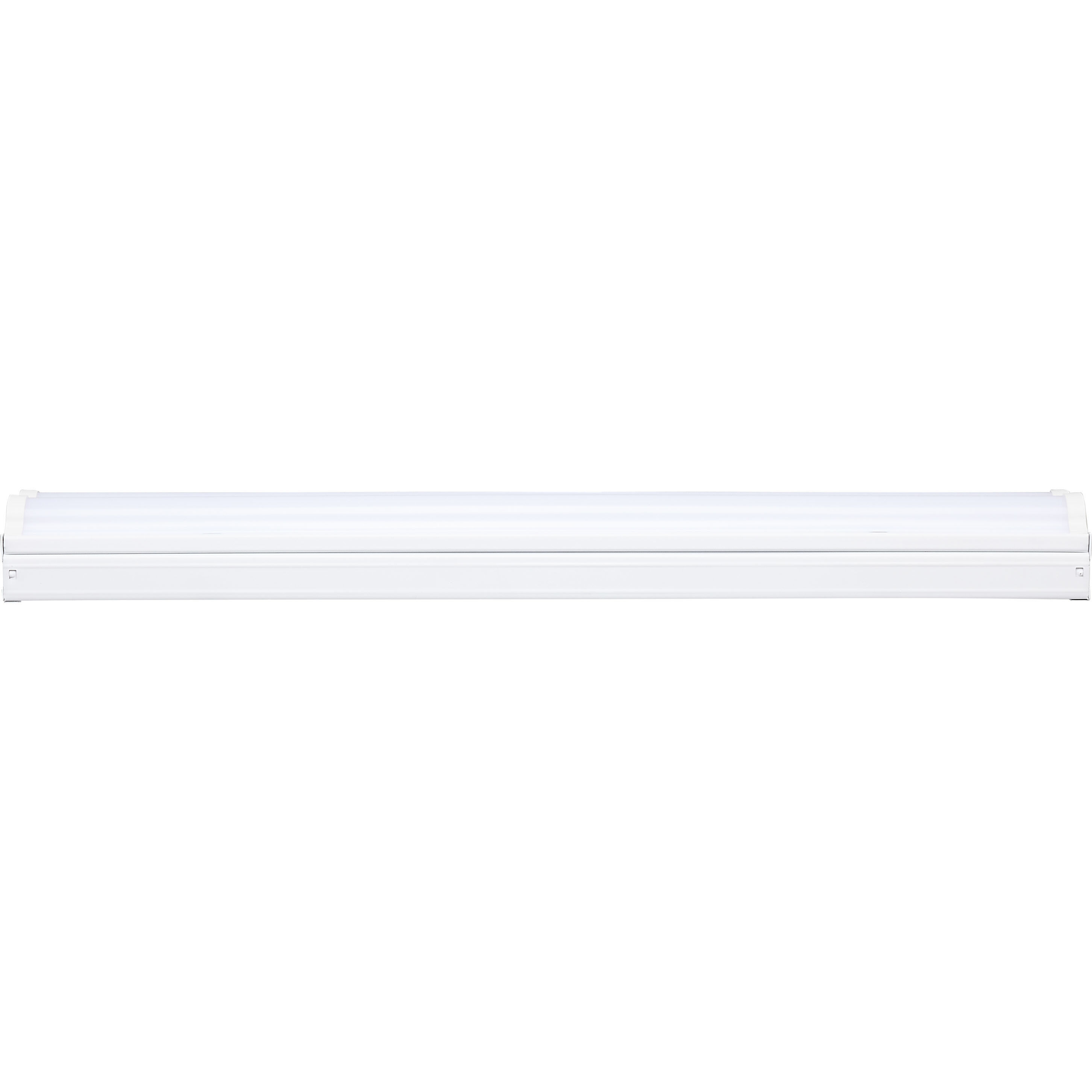 Brentwood LED White Linear Strip Ceiling Light, Strip Fixture