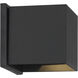 Lightgate LED 4.75 inch Matte Black Wall Sconce Wall Light