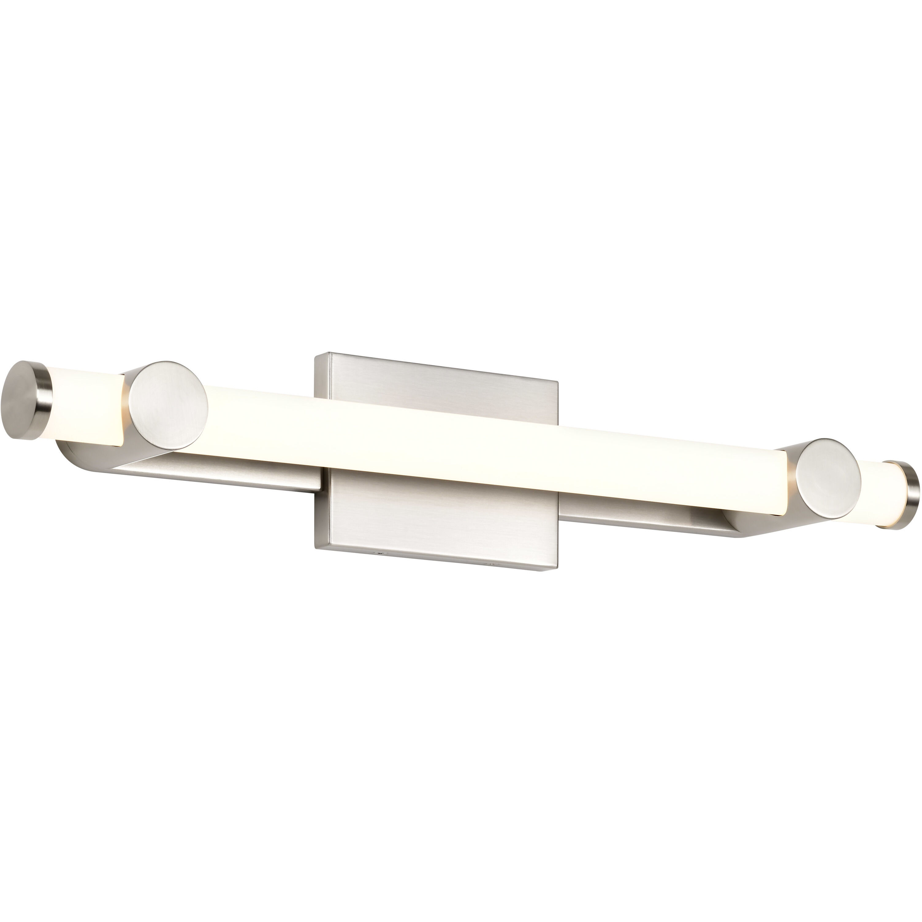 Bowman LED 24 inch Brushed Nickel Vanity Light Wall Light