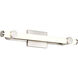 Bowman LED 24 inch Brushed Nickel Vanity Light Wall Light