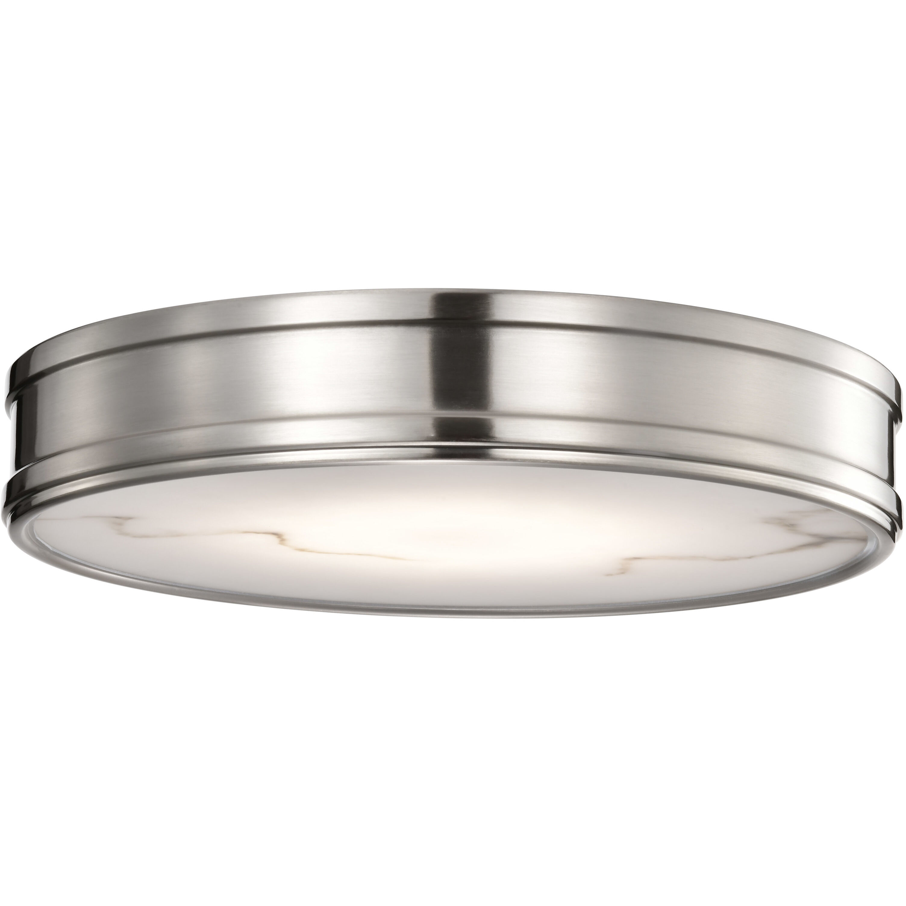Kendall LED 14.25 inch Brushed Nickel Flush Mount Ceiling Light