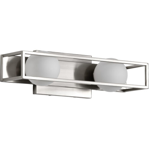 Jenkins LED 15.5 inch Brushed Nickel Vanity Light Wall Light
