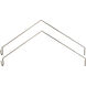 Brentwood 16 inch White Linear Hi-Bay Ceiling Light