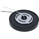 ColorQuick LED 7.05 inch Black Flush Mount Ceiling Light