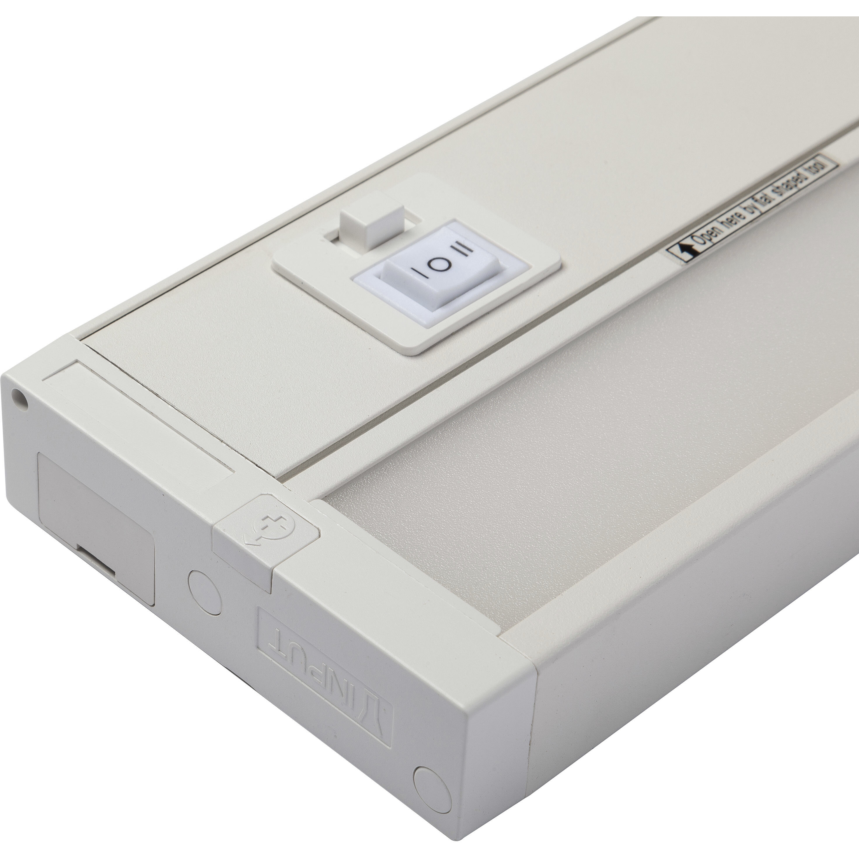 CounterQuick 120 LED 8 inch White Under Cabinet & Cove, Linear Strip