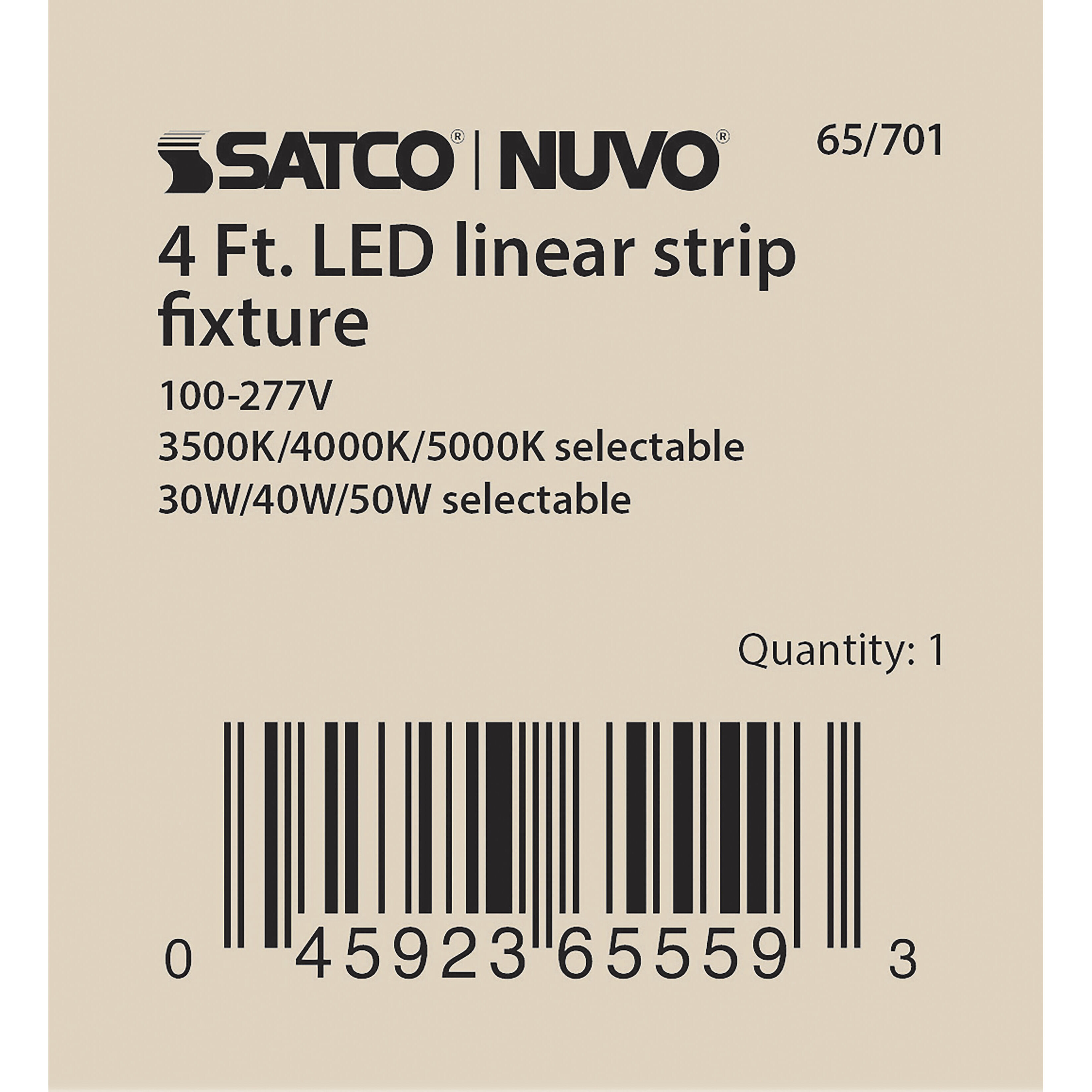 Brentwood LED 3 inch White Linear Strip Ceiling Light