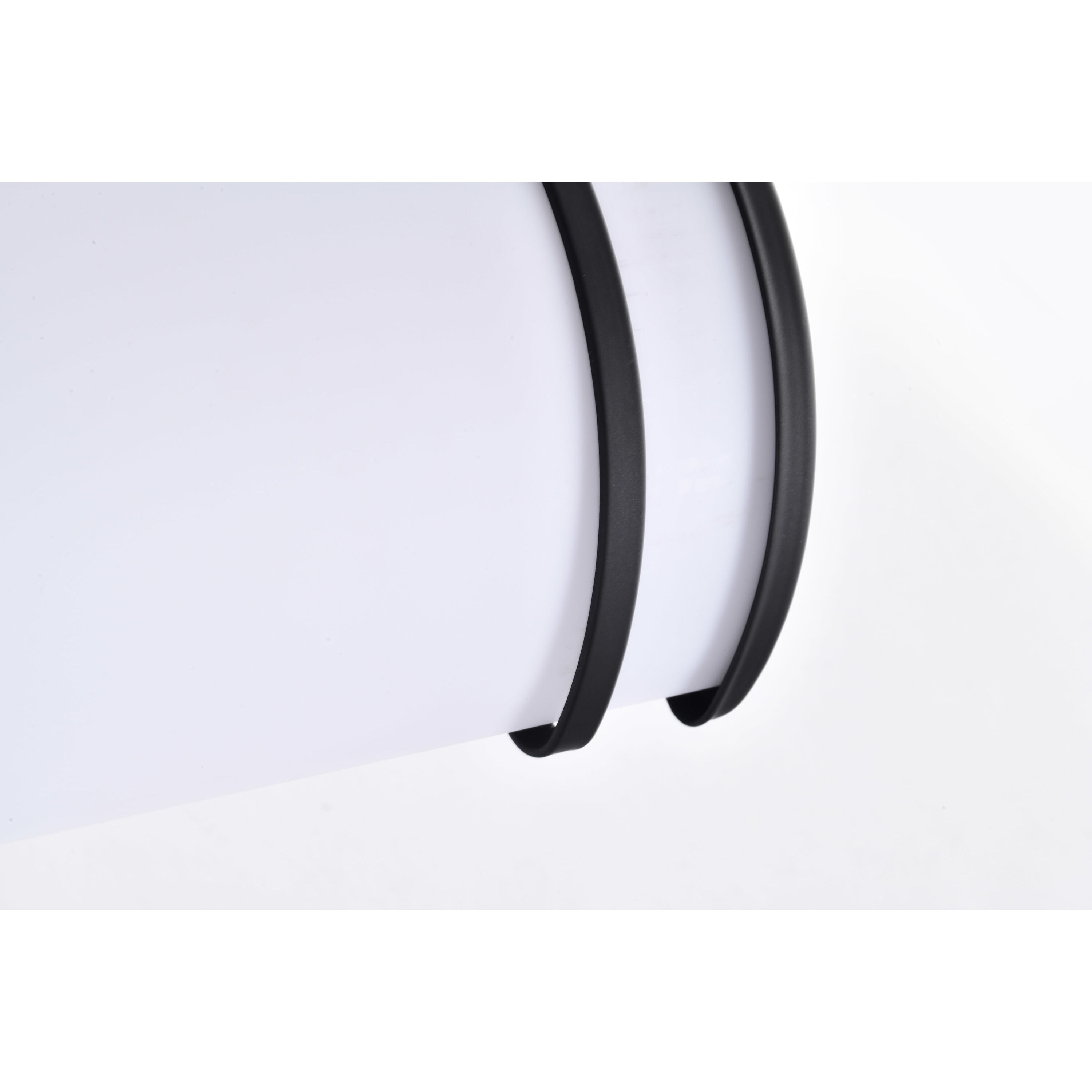 Glamour LED 25 inch Matte Black Vanity Light Wall Light