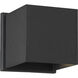 Lightgate LED 4.75 inch Matte Black Wall Sconce Wall Light