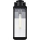 Luca 16.5 inch Sand Black Outdoor Wall Light