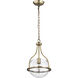 Amado 1 Light 10 inch Vintage Brass Pendant Ceiling Light