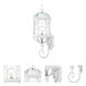Boxwood 1 Light 22 inch White Outdoor Wall Sconce
