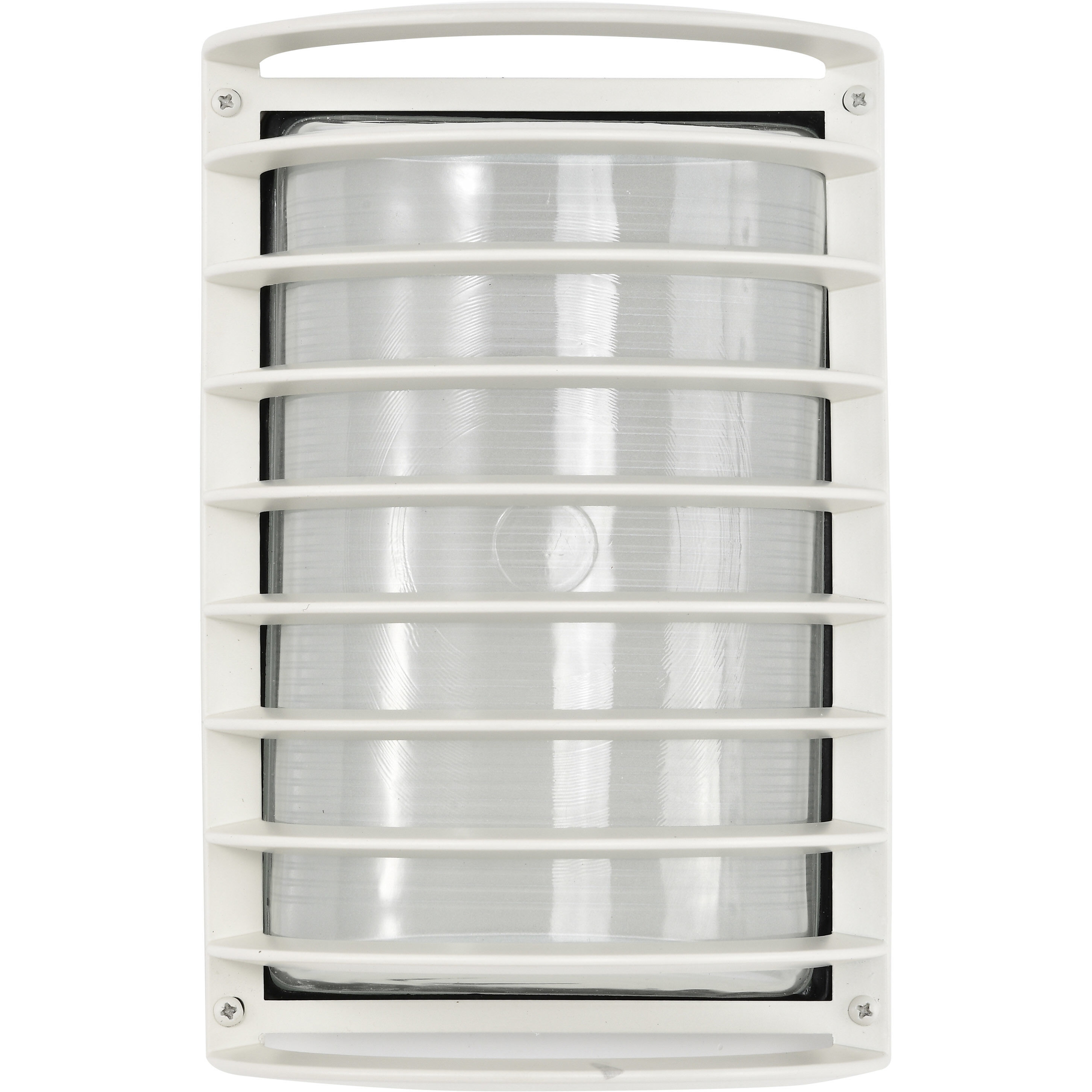 Brentwood 1 Light 10 inch Semi Gloss White Outdoor Bulk Head, Rectangle