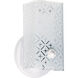 Brentwood 1 Light 8 inch White Bath Light Wall Light