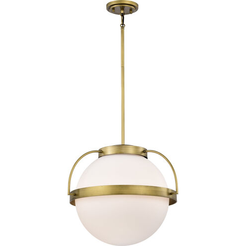 Lakeshore 1 Light 18 inch Natural Brass Pendant Ceiling Light