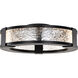 Darrow LED 13.25 inch Matte Black Flush Mount Ceiling Light