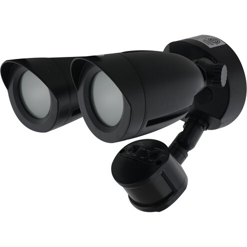 Brentwood LED 6 inch Black Security Light