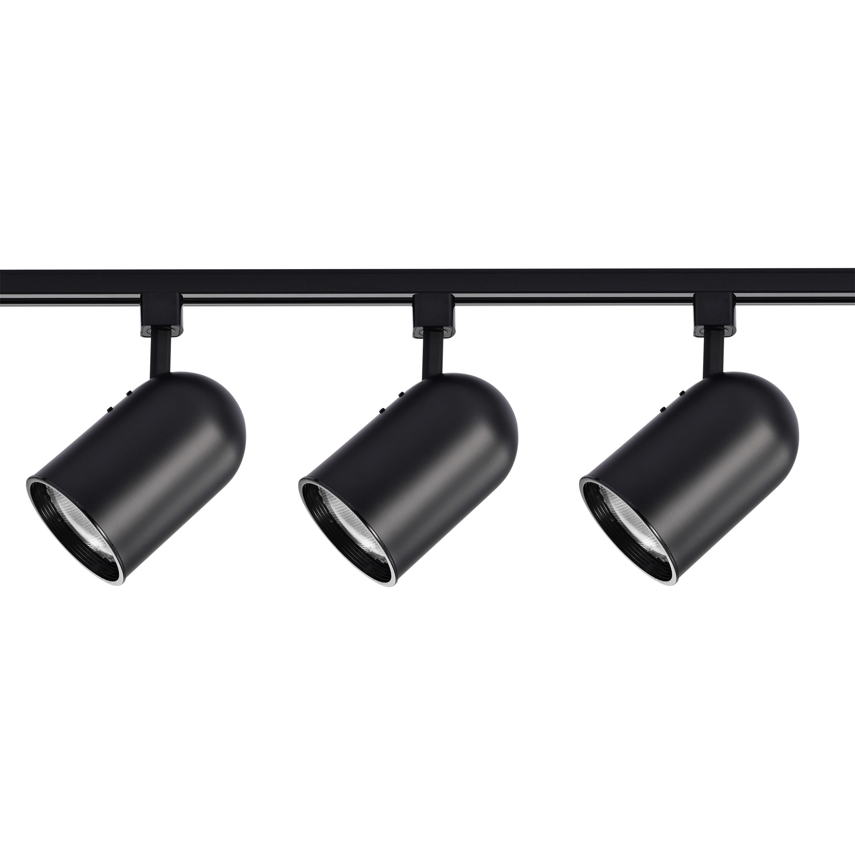 Brentwood 3 Light 120V Black Track Lighting Ceiling Light