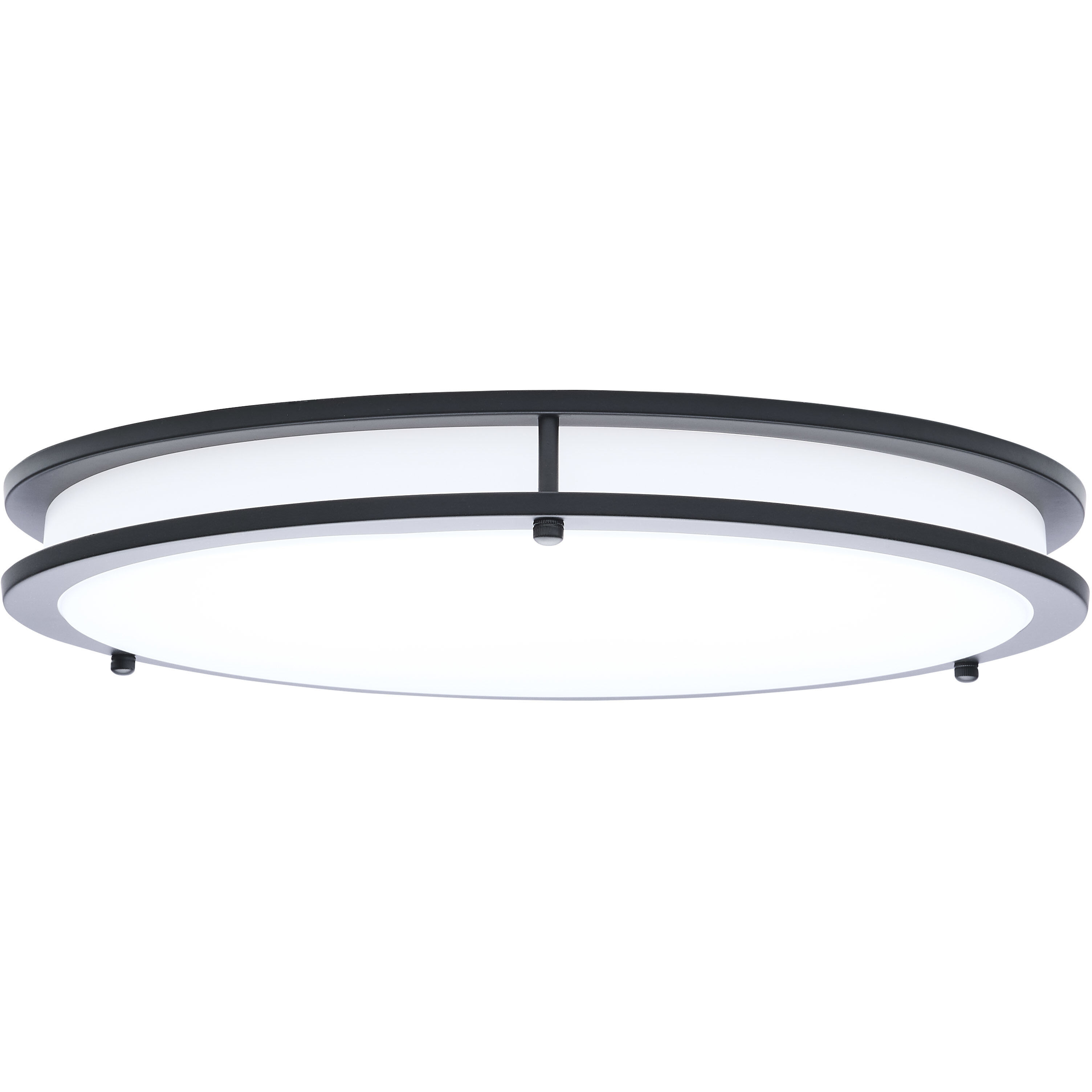 Glamour LED 16.93 inch Black Flush Mount Ceiling Light