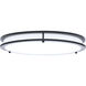 Glamour LED 16.93 inch Black Flush Mount Ceiling Light