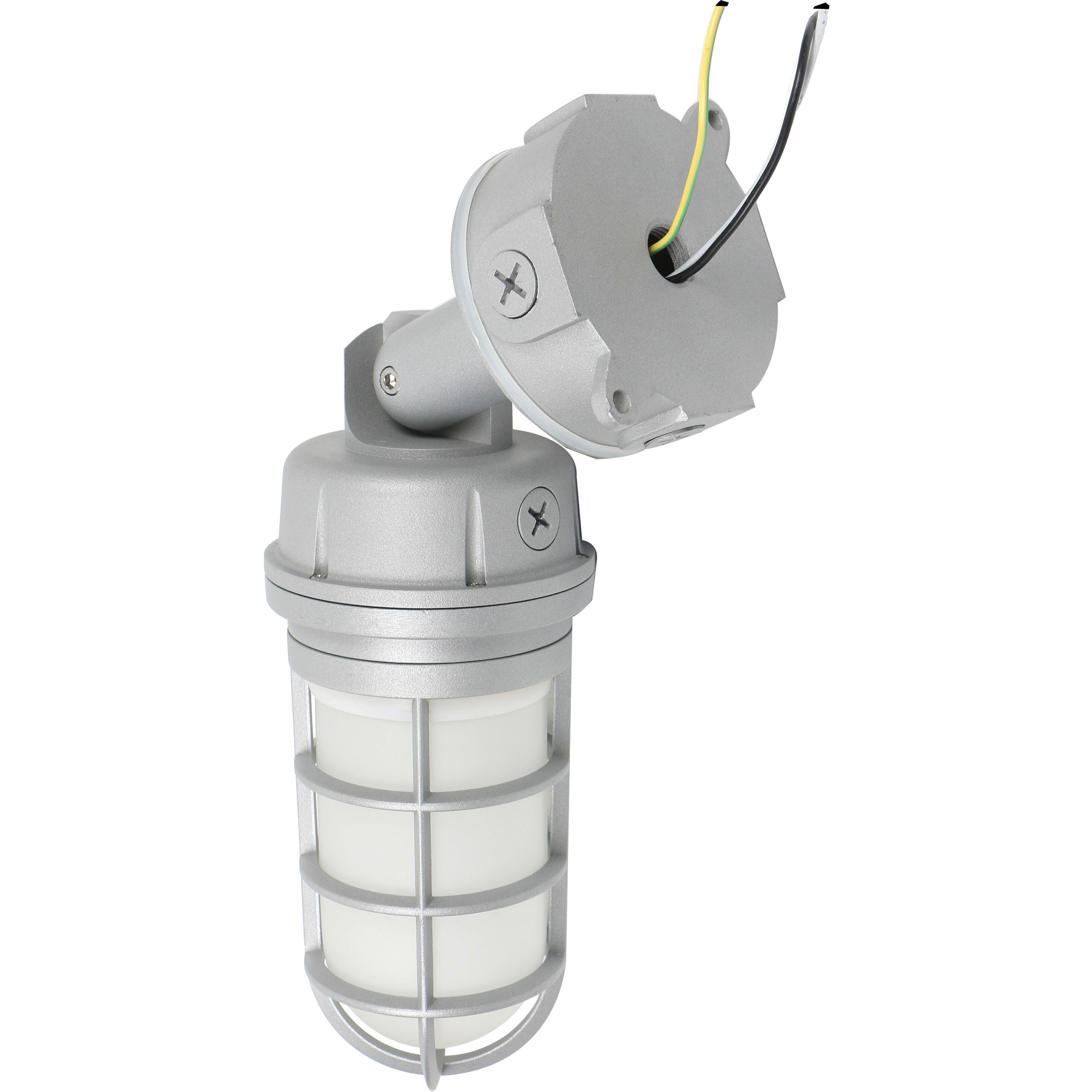 Brentwood LED Gray Linear Ceiling Light, Vapor Proof