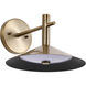Corrine LED 9.88 inch Burnished Brass Vanity Light Wall Light