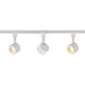 Brentwood 3 Light 120V White Track Kit Ceiling Light