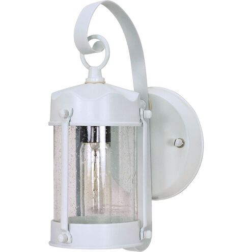 Brentwood 1 Light 11 inch White Outdoor Wall Fixture