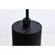 Century LED 2.56 inch Matte Black Pendant Ceiling Light