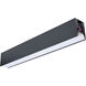 Momentum LED 2.36 inch Black Linear Strip Ceiling Light