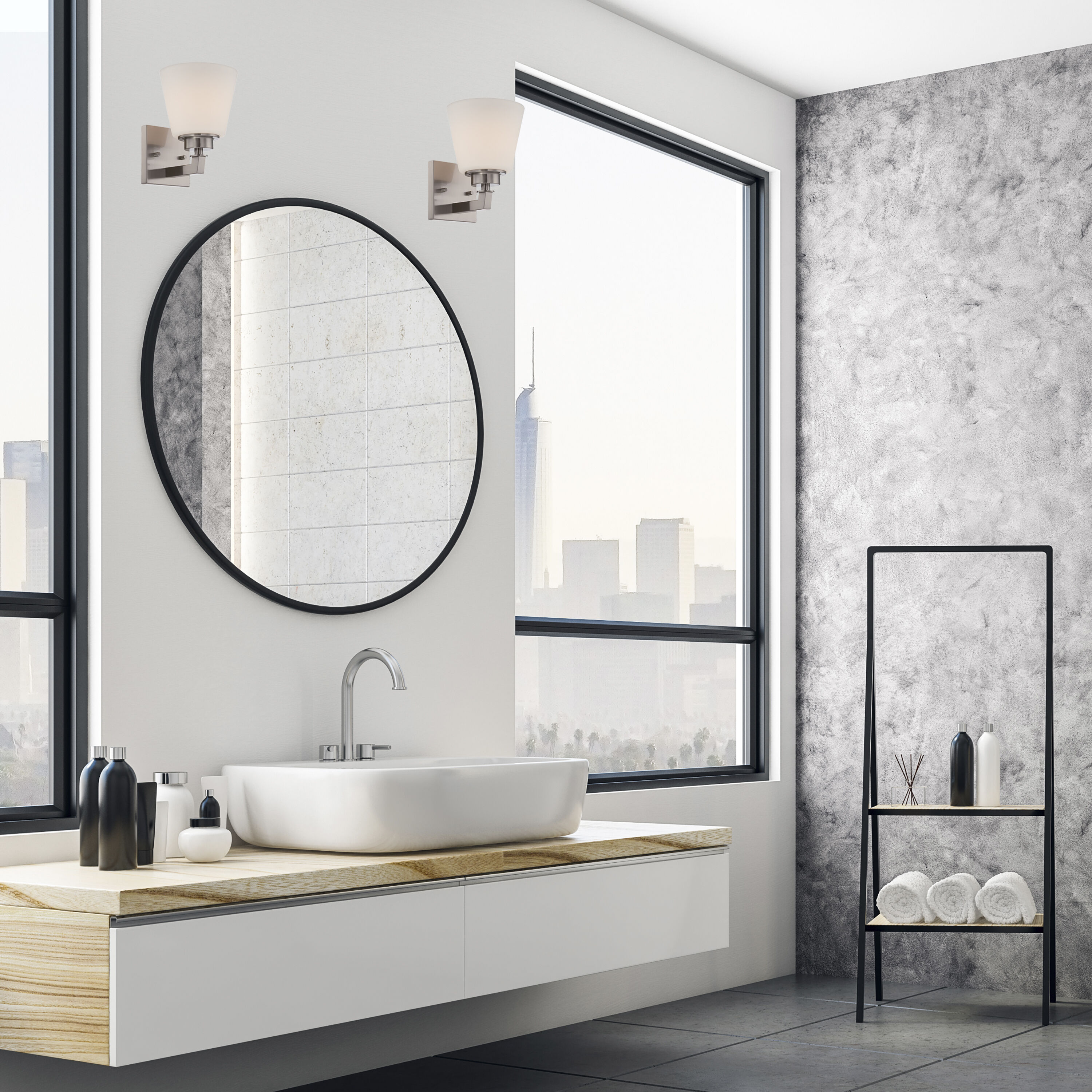 60 inch brushed nickel vanity light hotsell