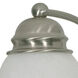 Brentwood 2 Light 15 inch Brushed Nickel Vanity Light Wall Light