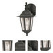 Cornerstone 1 Light 13 inch Textured Black Outdoor Wall Lantern