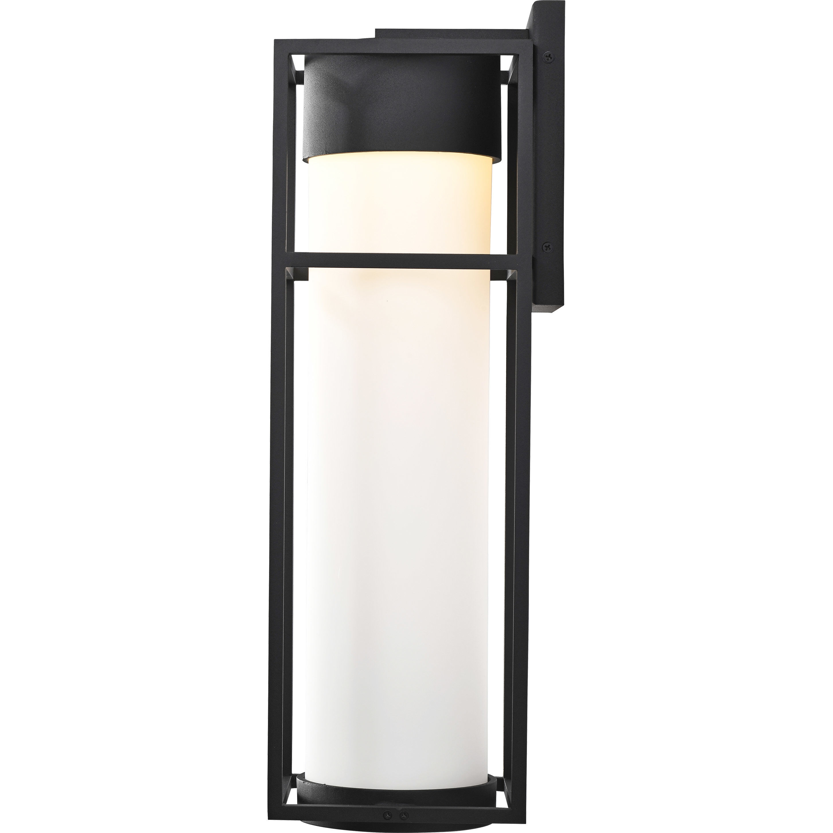 Ledges LED 23 inch Matte Black Outdoor Wall Sconce