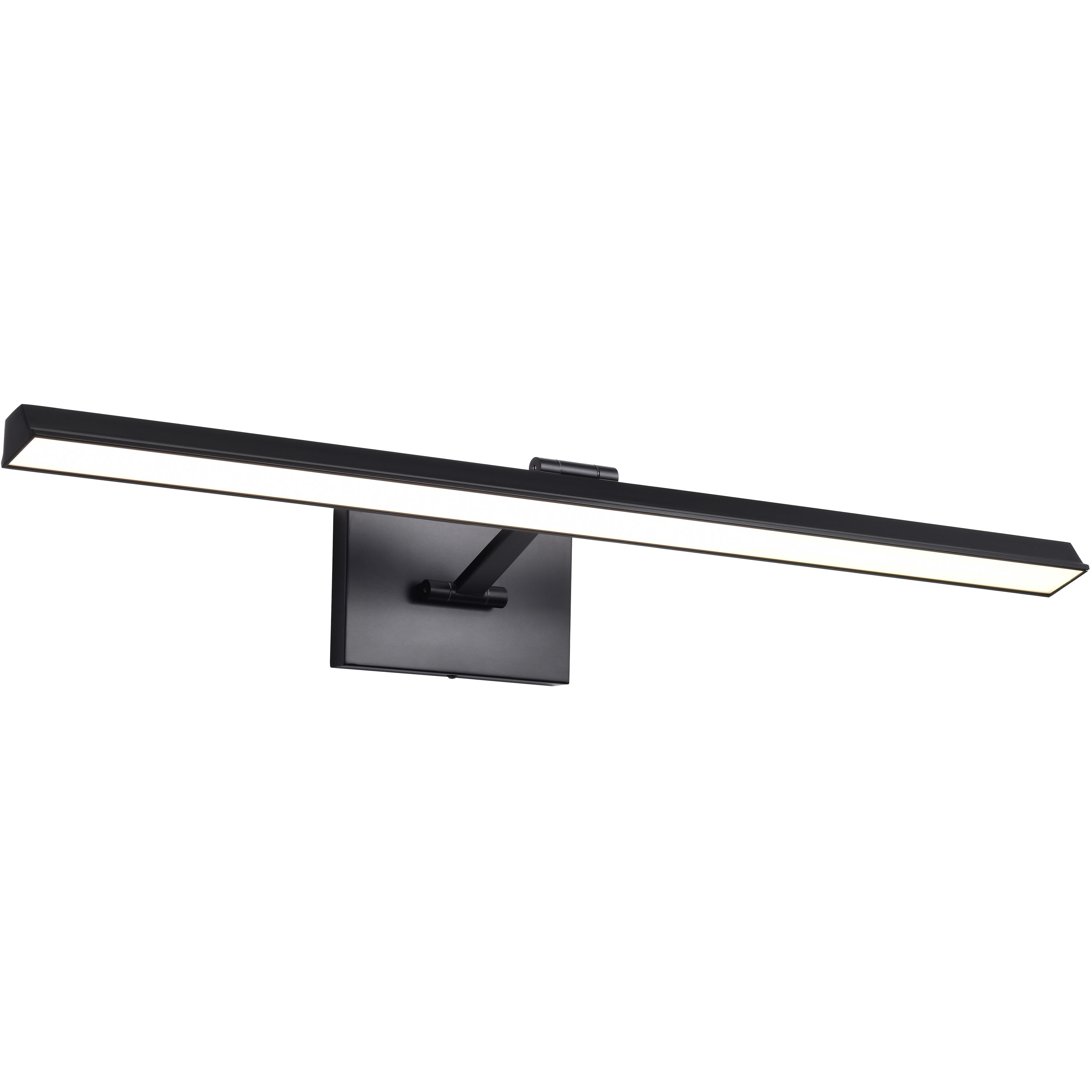 Hazel LED 35.8 inch Black Vanity Wall Light