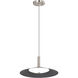 Corrine LED 14 inch Brushed Nickel Pendant Ceiling Light