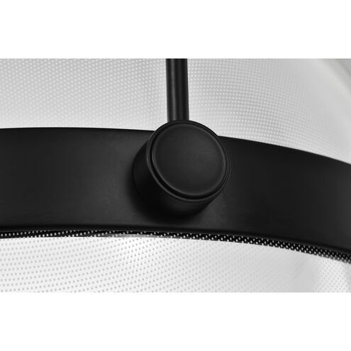 Arvada LED 12.63 inch Matte Black Pendant Ceiling Light