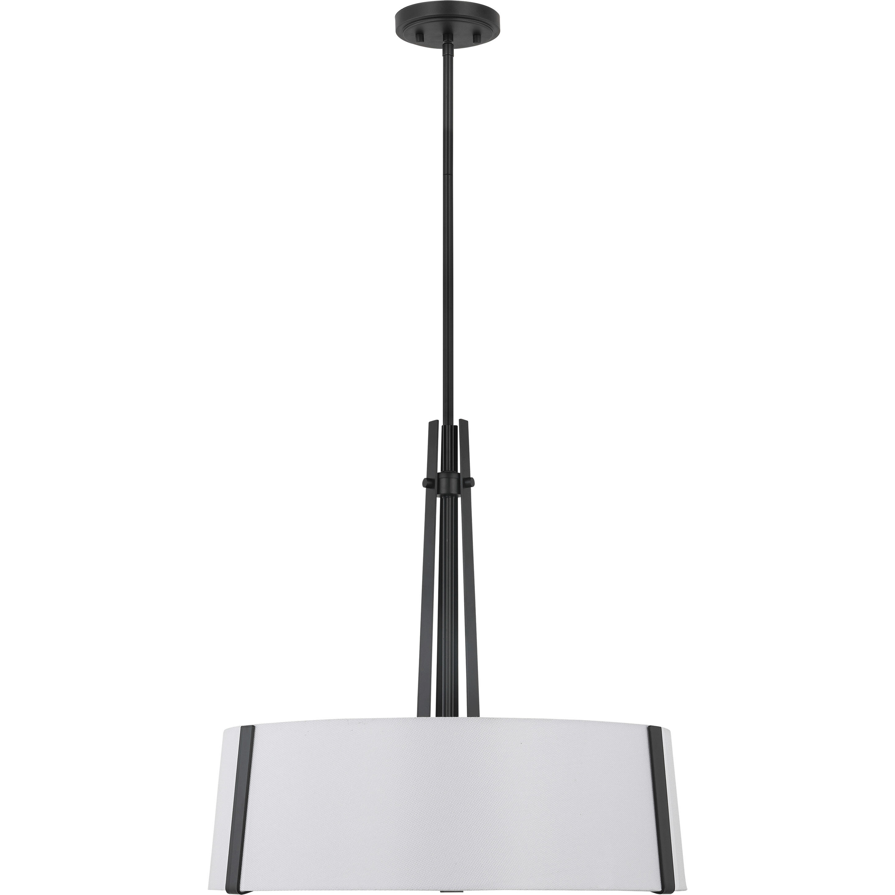 Flynn 3 Light 22 inch Black Pendant Ceiling Light