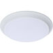 ColorQuick LED 9.49 inch White Close-to-Ceiling LED Disk Ceiling Light