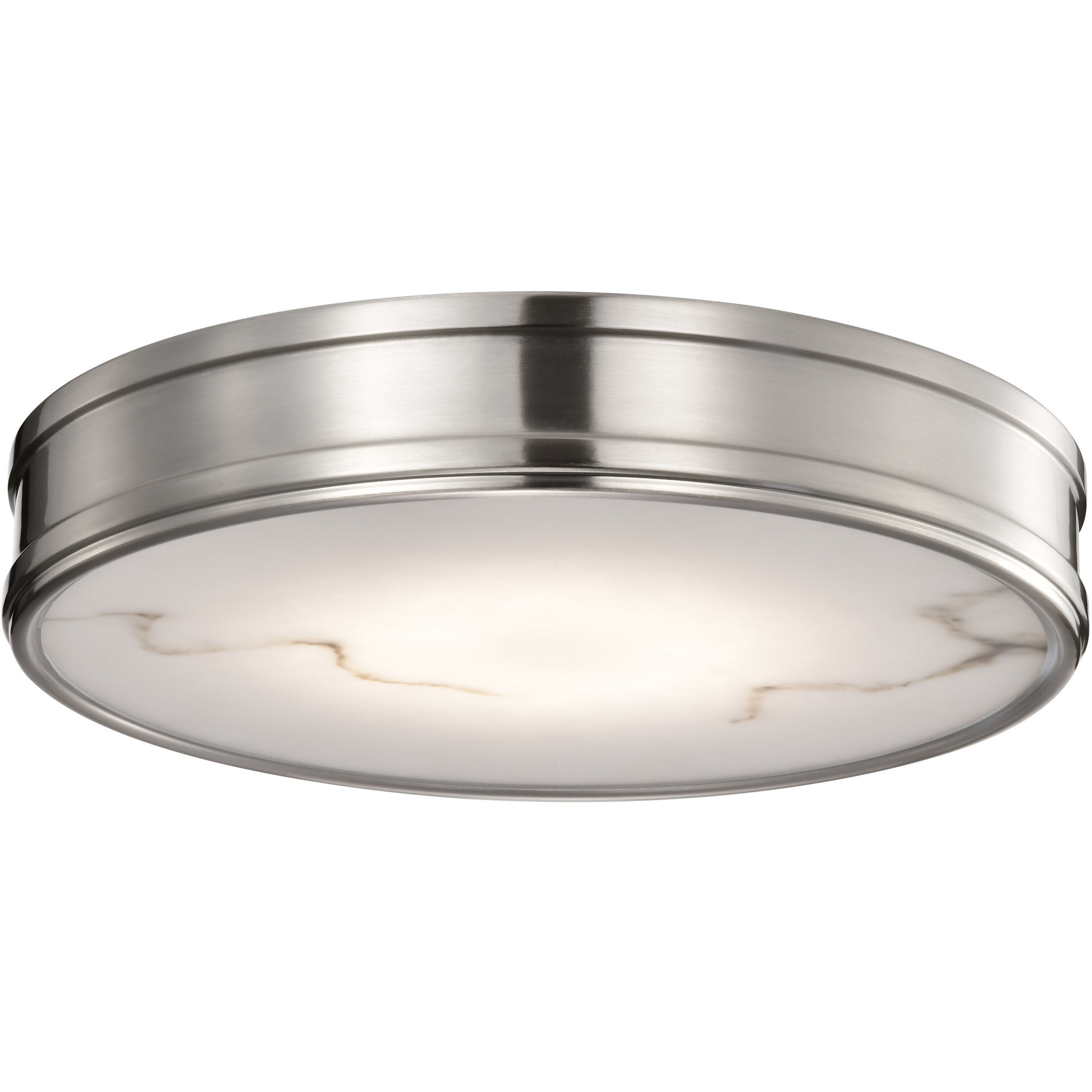 Kendall LED 14.25 inch Brushed Nickel Flush Mount Ceiling Light
