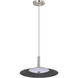 Corrine LED 14 inch Brushed Nickel Pendant Ceiling Light